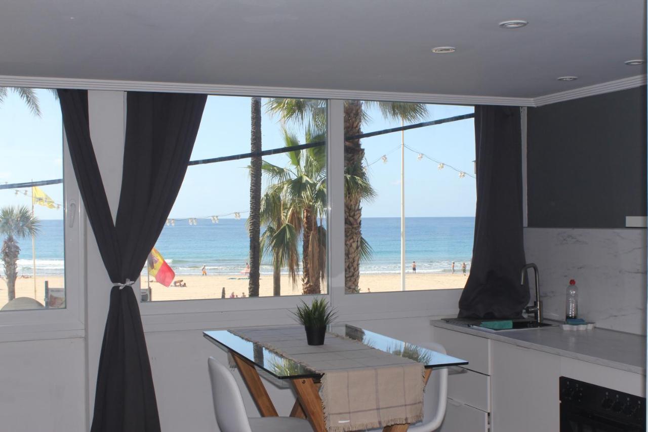 Apartamento Torre Yago Primera Linea Playa Benidorm Con Wi-Fi & Ac Kültér fotó
