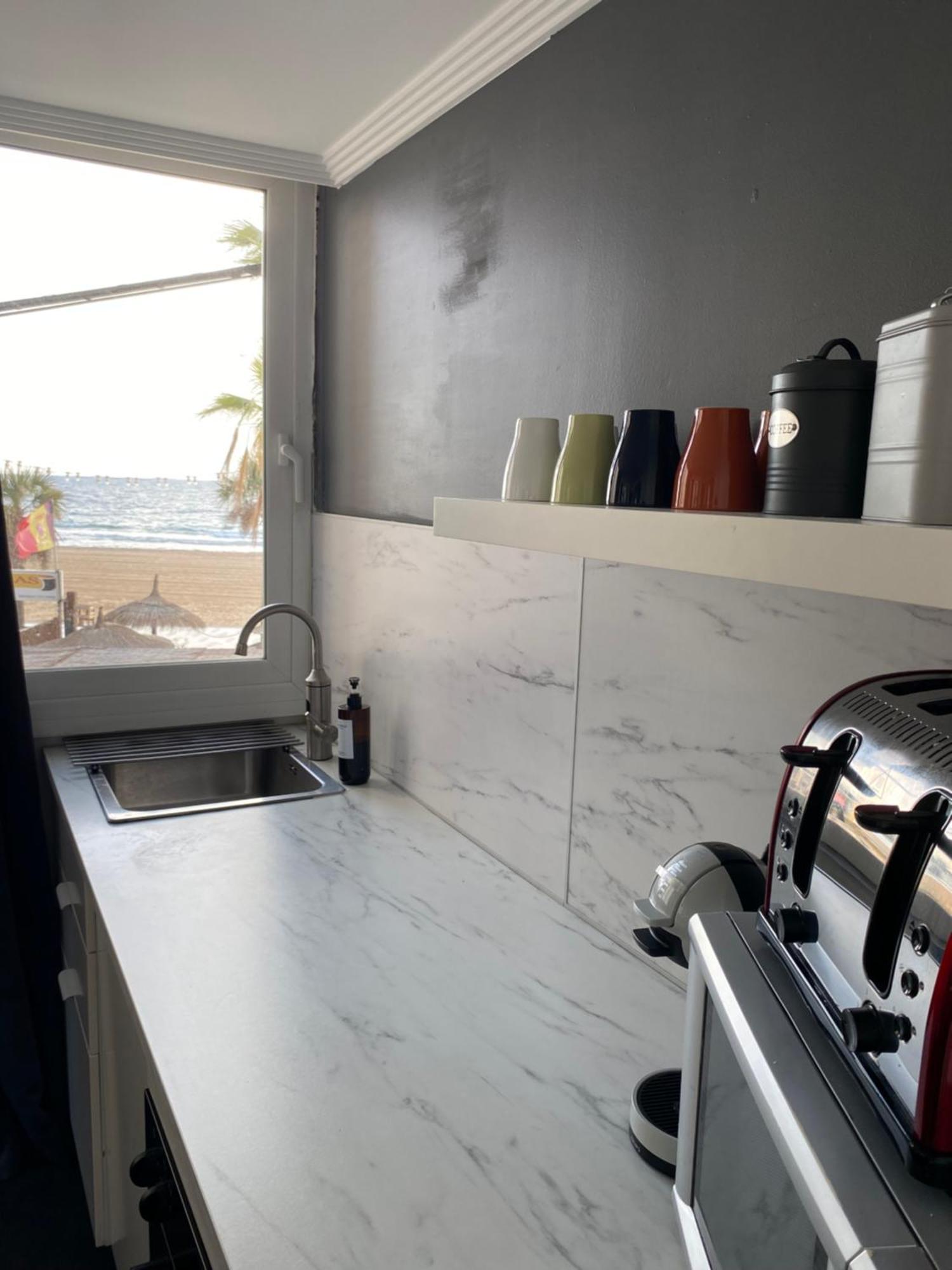 Apartamento Torre Yago Primera Linea Playa Benidorm Con Wi-Fi & Ac Szoba fotó