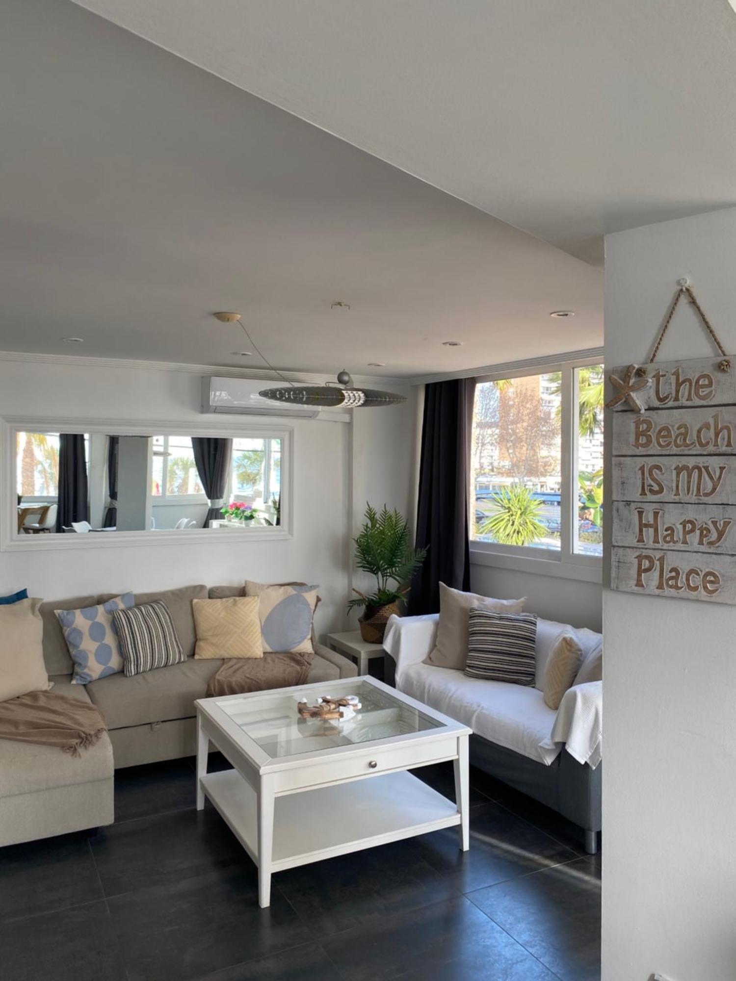 Apartamento Torre Yago Primera Linea Playa Benidorm Con Wi-Fi & Ac Szoba fotó