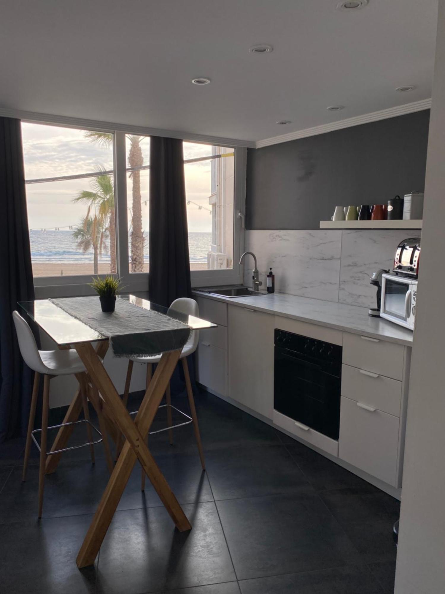 Apartamento Torre Yago Primera Linea Playa Benidorm Con Wi-Fi & Ac Szoba fotó
