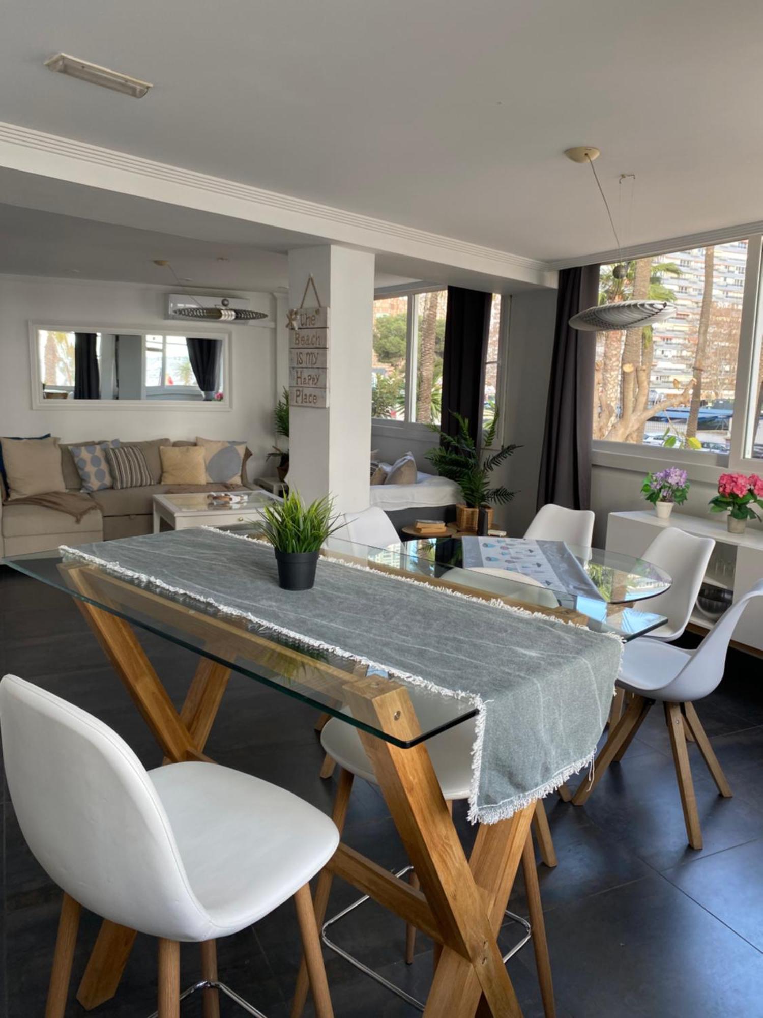 Apartamento Torre Yago Primera Linea Playa Benidorm Con Wi-Fi & Ac Szoba fotó