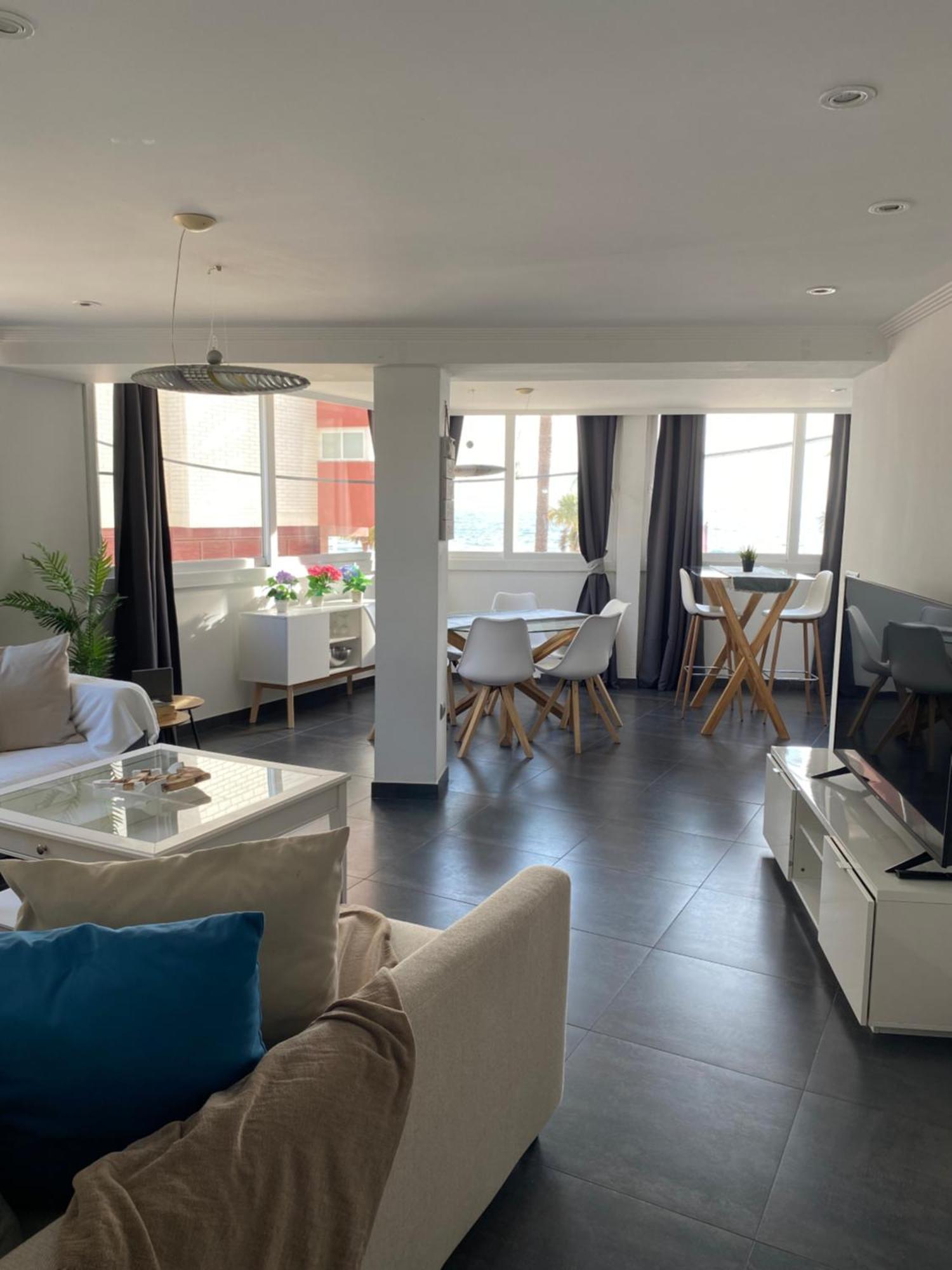 Apartamento Torre Yago Primera Linea Playa Benidorm Con Wi-Fi & Ac Szoba fotó